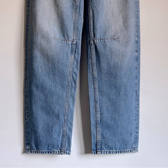 Madewell 23T The Tall Darted Barrel Leg Jean in Dobbins Wash Light Denim $148 - Picture 5 of 16